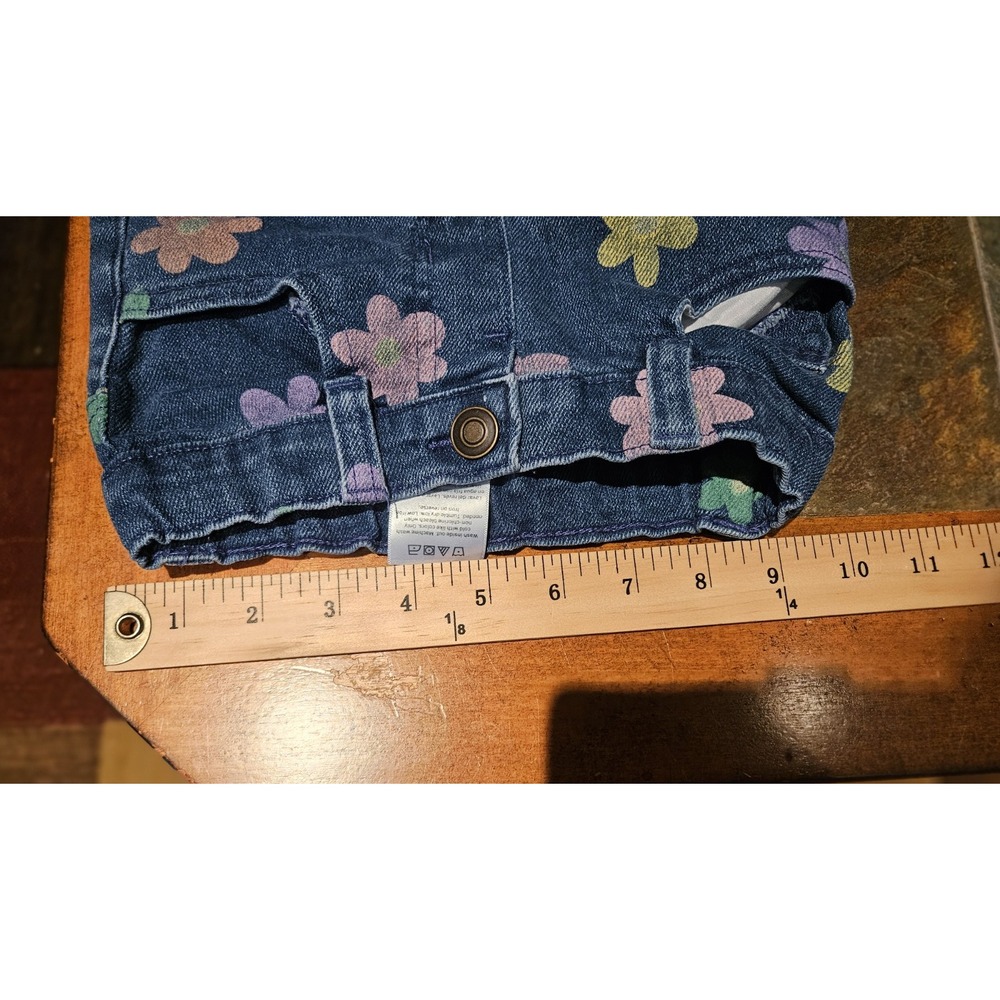 Garanimals Girls Floral Jeans Sz 4T Bloomcore Play School - Picture 13 of 16